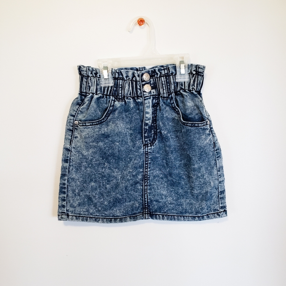 Dutch Dream Denim paperbag skirt
